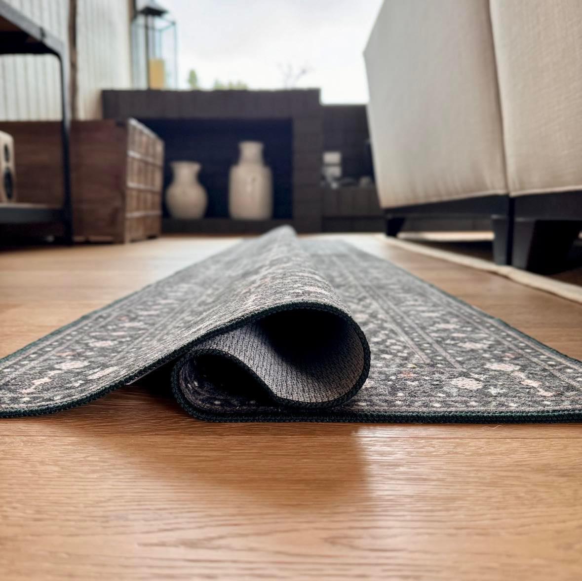 Forest and Blooms MM-16 Machine Washable Rug