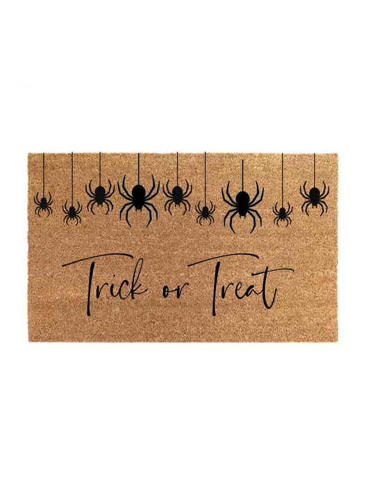 Trick or Treat Doormat