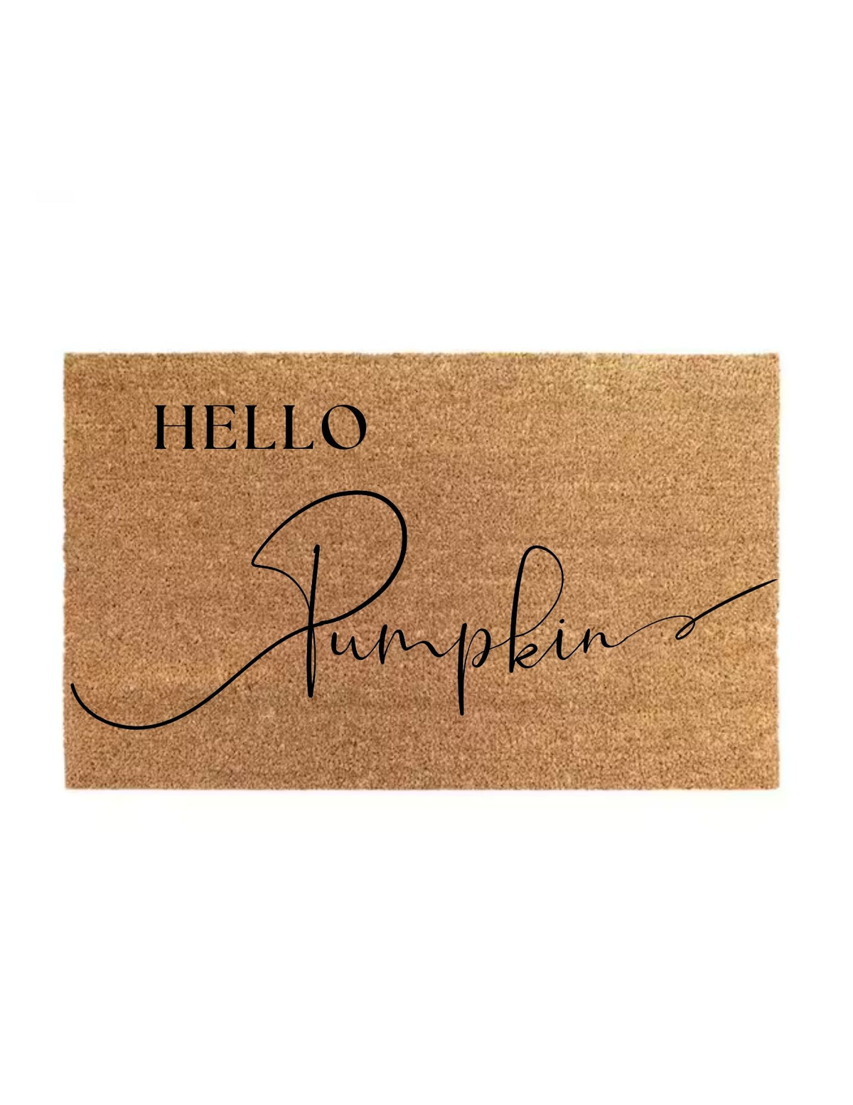 Hello Pumpkin Doormat