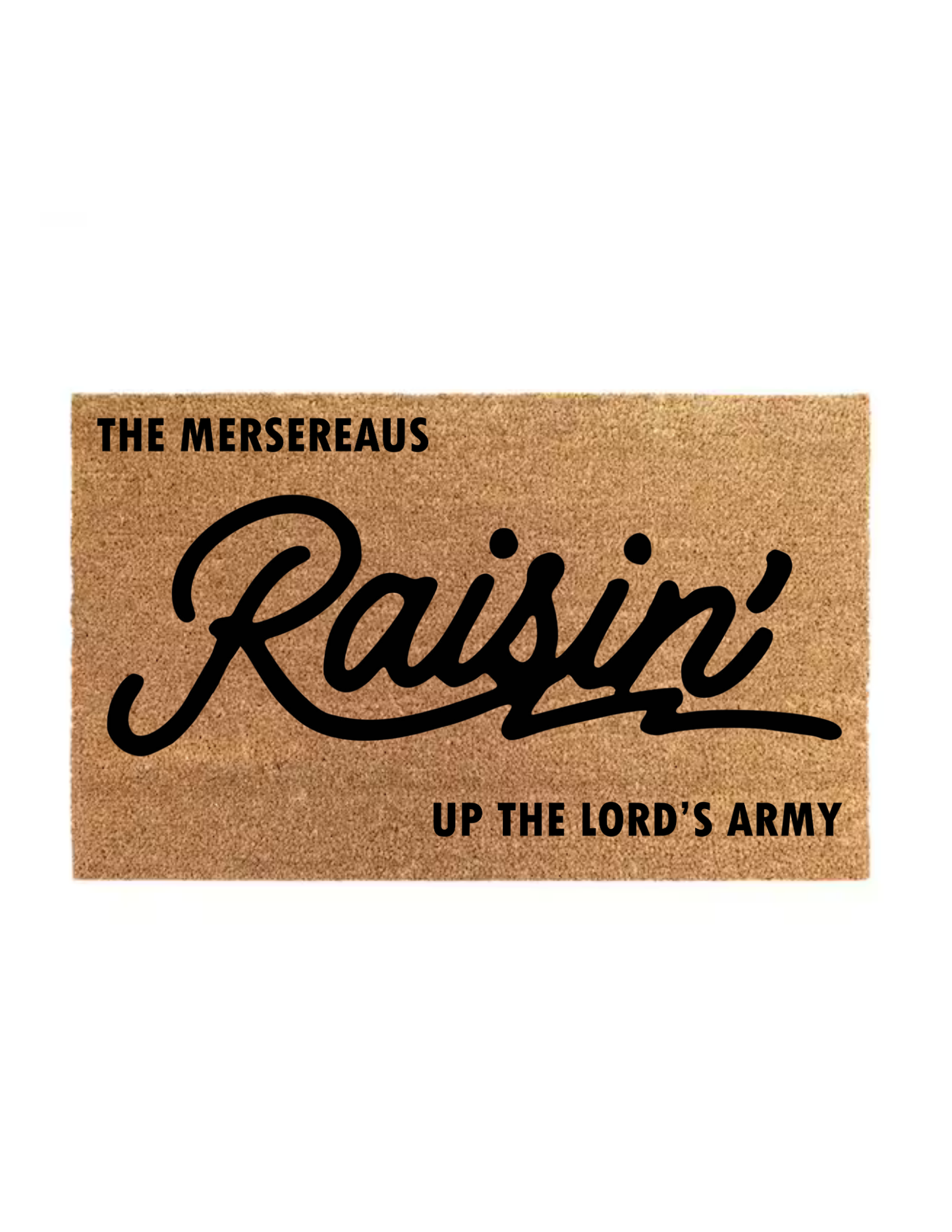 Raisin’ Coir Doormat