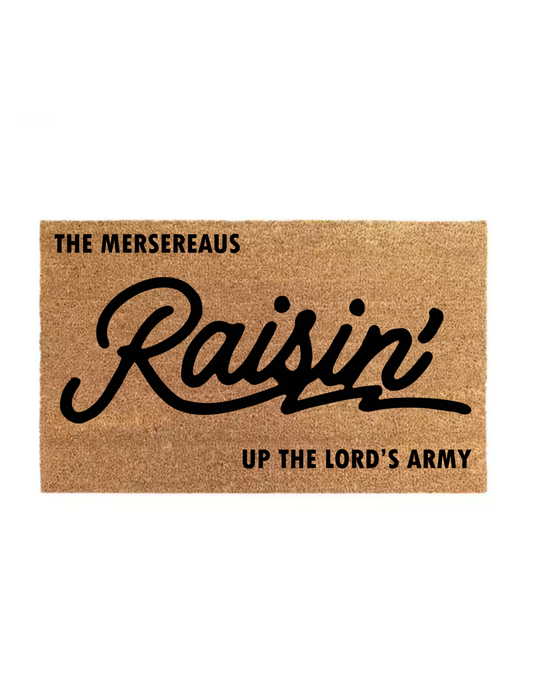 Raisin’ Coir Doormat