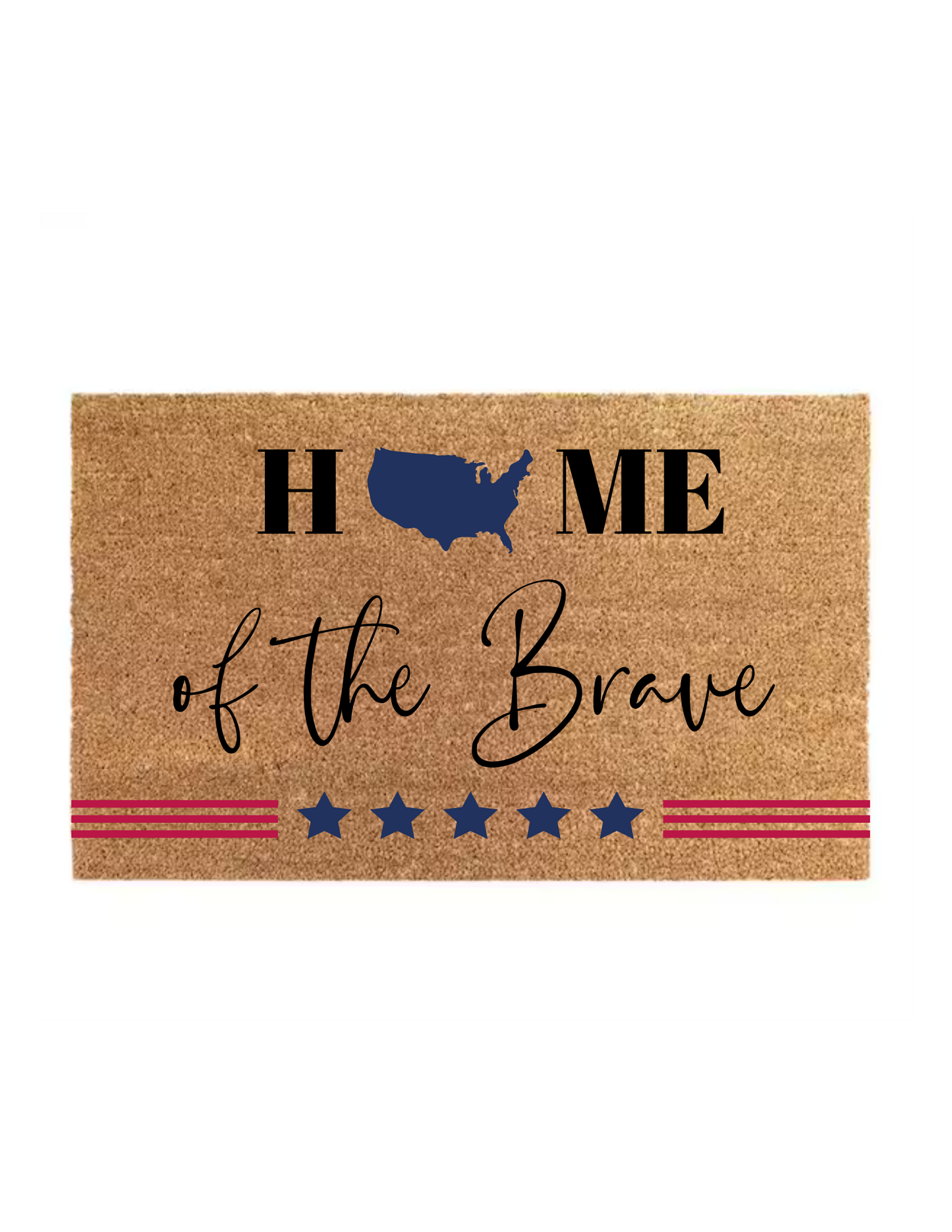 Home of the Brave Doormat