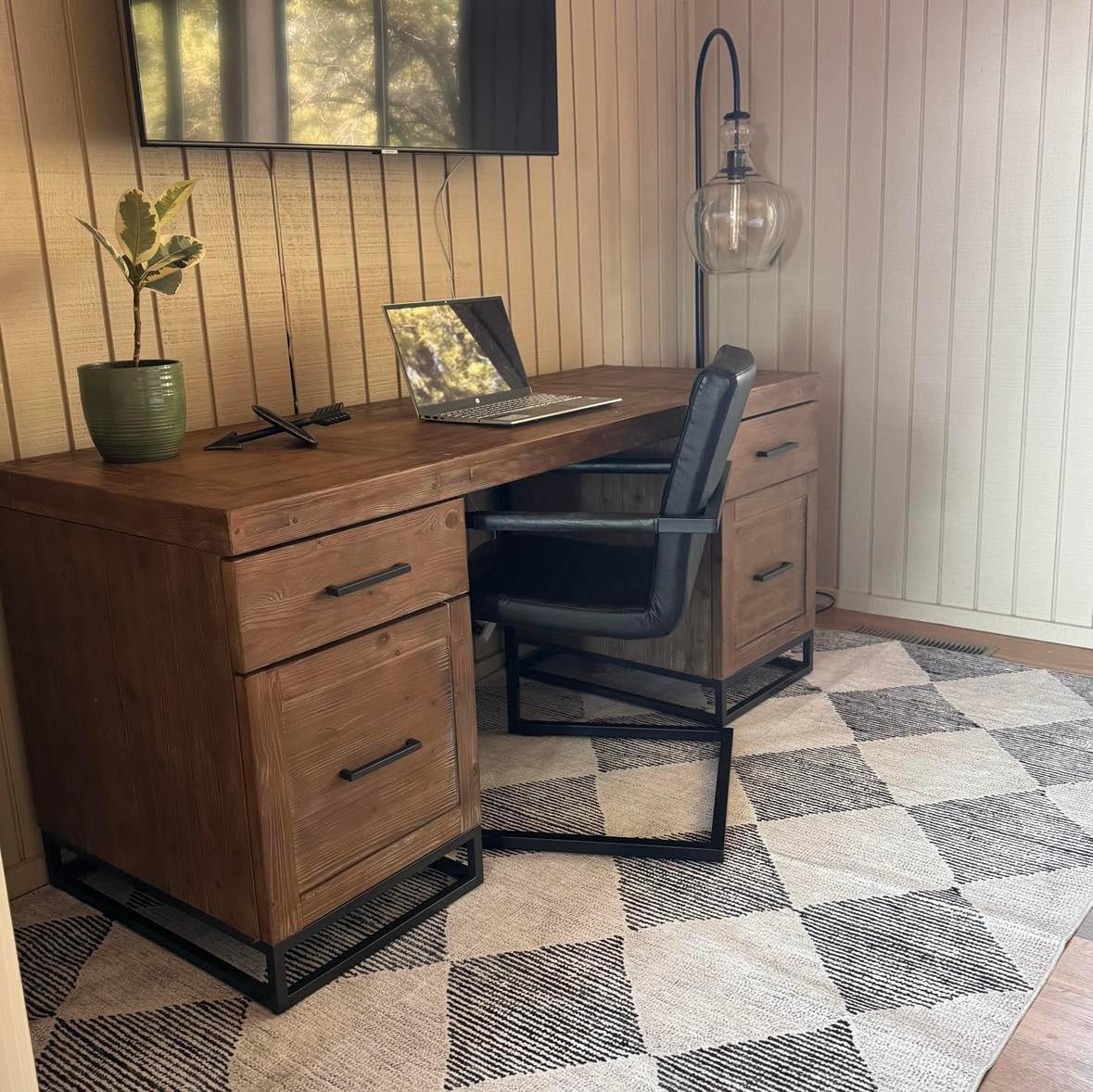 Ebony and Oatmeal MM-13 Machine Washable Rug