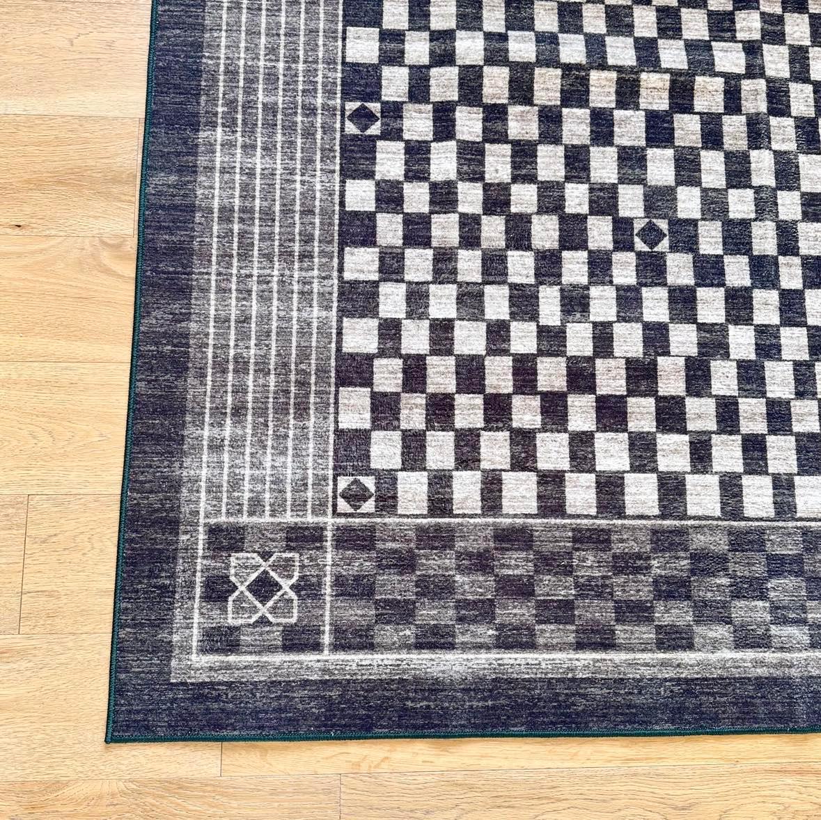 Pine and Basil MM-22 Machine Washable Rug