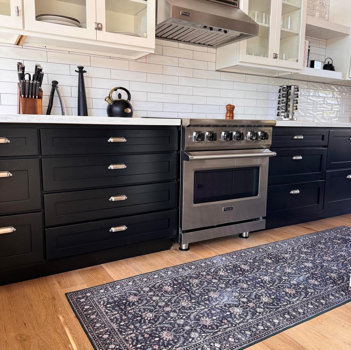 Sable and Blooms MM-15 Machine Washable Rug