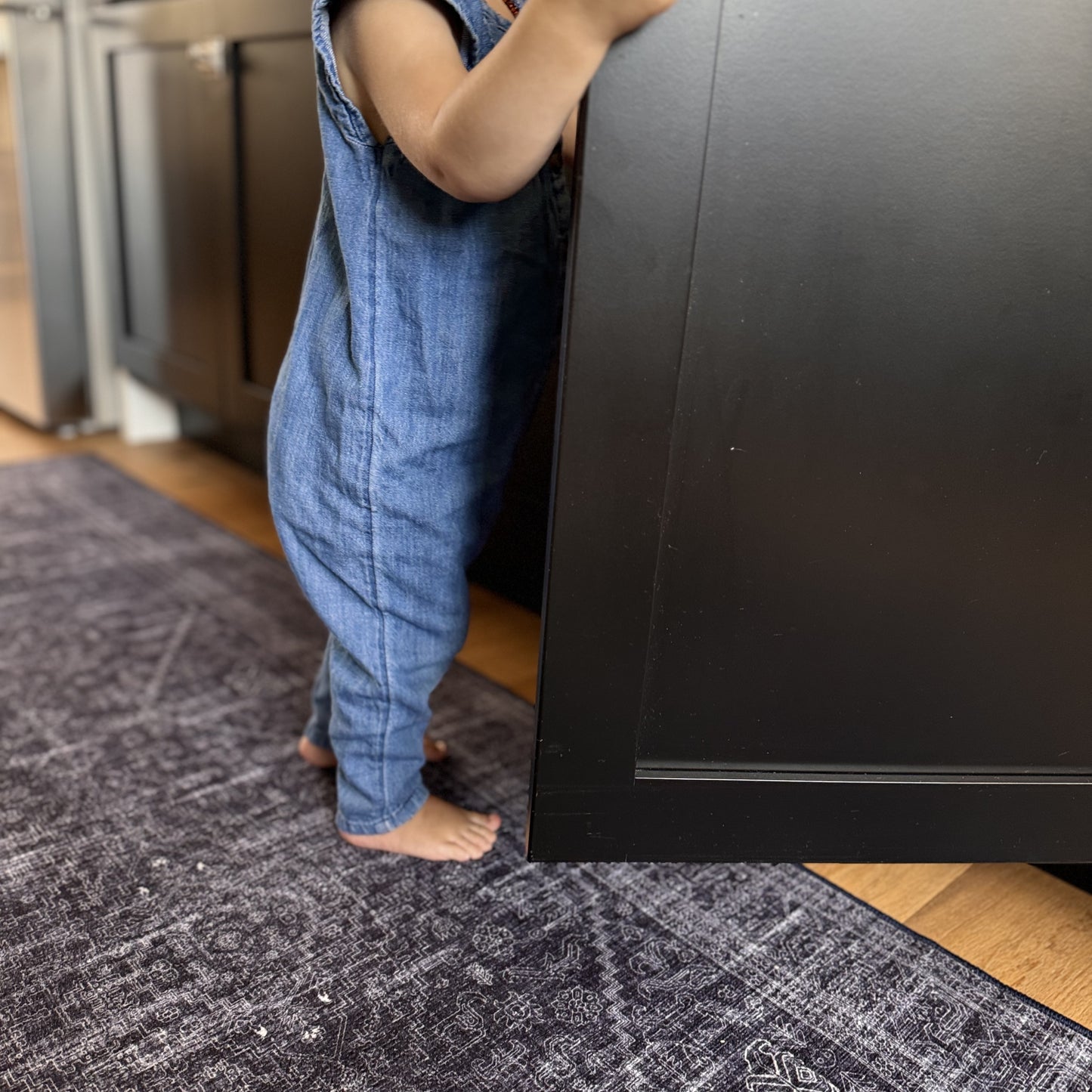 Indigo and Cloud MM-19 Machine Washable Rug